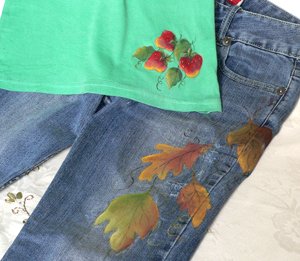 straw jeans