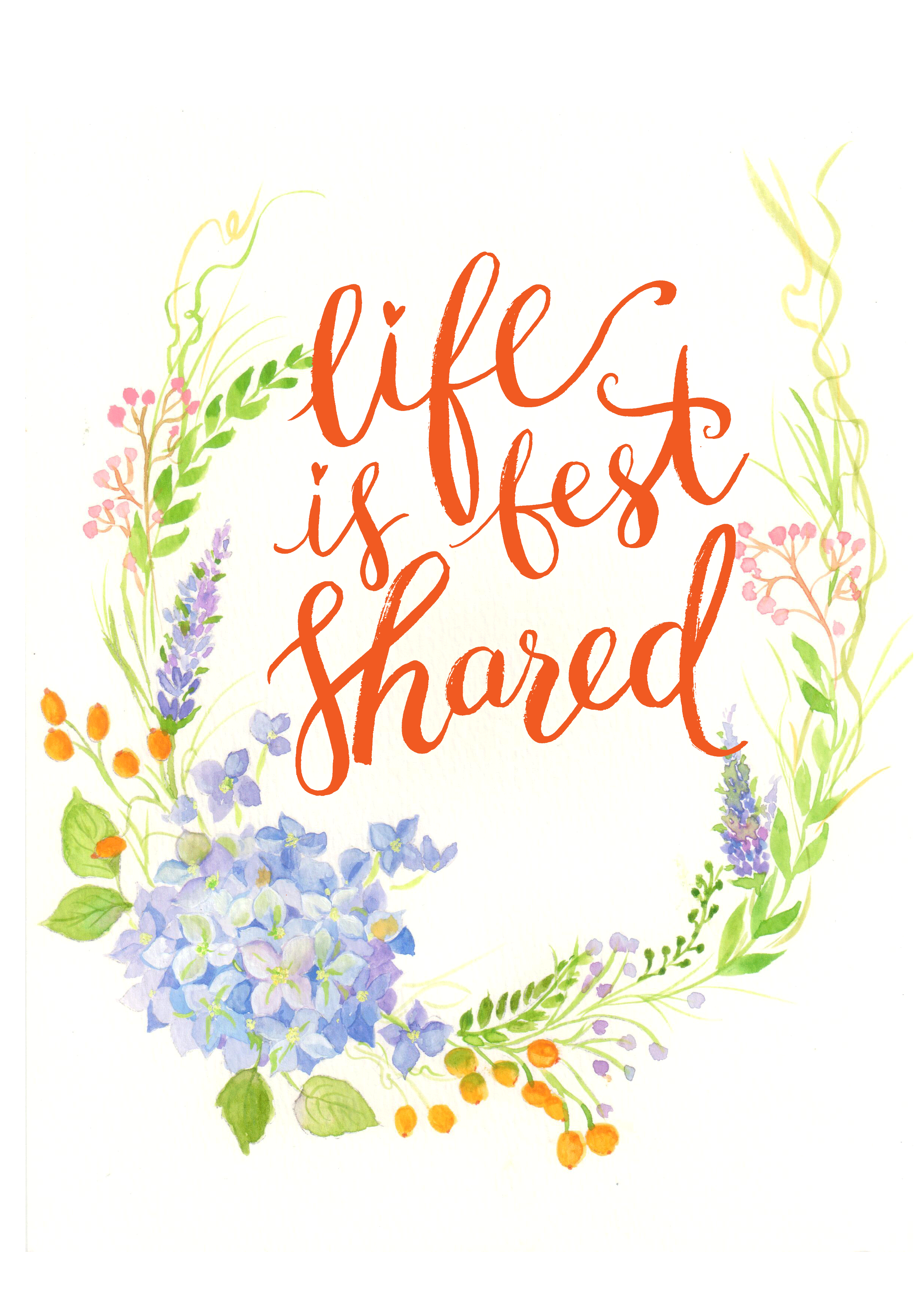 hyrangea life is